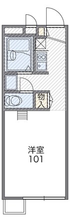 レオパレスレオの物件間取画像